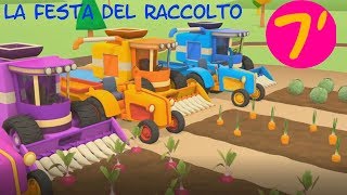 La festa del raccolto con Leo e i suoi amici trattori  compilation per bambini [upl. by Leikeze]