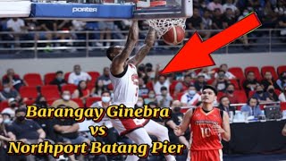 Barangay Ginebra vs Northport Batang Pier Game Highlights January 7 2024 [upl. by Earle]