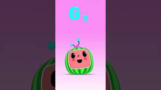 G is for Giggles 🤣 Learn ABCs cocomelon shorts [upl. by Symons]