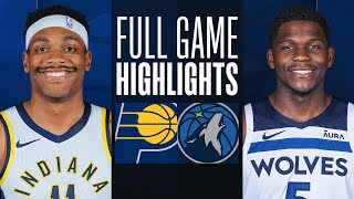 PACERS at TIMBERWOLVES  FULL GAME HIGHLIGHTS  December 16 2023 [upl. by Enyrhtak409]