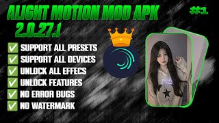 ALIGHT MOTION MOD APK TERBARU 2024  MOD VERSION  50271  KIZUYA 1 LATEST VERSION✅ [upl. by Airbmak]