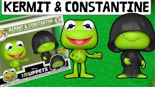 The Muppets Kermit amp Constantine doppelgänger Hot Topic Exclusive funko themuppetshow [upl. by Dnomed832]