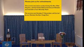 Loughborough United Reformed Church 27th October [upl. by Ri]