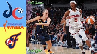 Indiana Fever vs Washington Mystics FULL GAME 1st  July 9 2024 Womens basketball  WNBA today [upl. by Airetal]