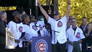 FULL EVENT Chicago Cubs World Series Rally  Full Speeches [upl. by Herring]