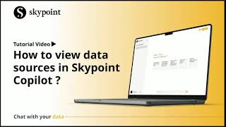 Skypoint AI Copilot  Demo Show Data Sources  Direct Link to Citations [upl. by Loy731]