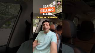 Least Selling cars in India october2024 carsales leastsellingcars [upl. by Weasner779]