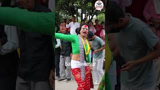 चरीत्रा vs राजाको झनै बबाल देउडा ब्याटल shortshorts deudakhel babulawasur livedeuda shorts [upl. by Malony]