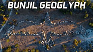 Bunjil Geoglyph  Wedgetailed Eagle by Andrew Rogers Symbol of the Indigenous Creator Spirit [upl. by Ryley]