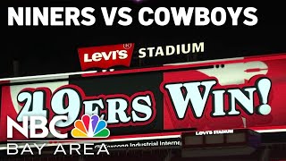 San Francisco 49ers beat Dallas Cowboys 3024 [upl. by Lledrac670]