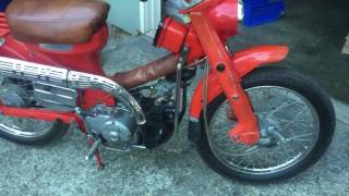 1964 Honda CT200  Back on the road [upl. by Morley]