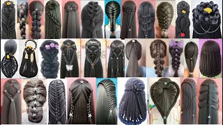 Amazing 10 Top hairstyles Beautiful hairstyles simple hairstyles and open hairstyles [upl. by Kunkle]