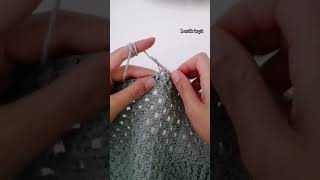 Tığ işi lastik🌼⭐ music cover crochet diy örgü handmade alışveriş [upl. by Anuahs]