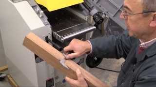 How to setup the Axminster AW 106 PT2 PlanerThicknesser  Part 2 [upl. by Audun]