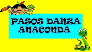 PASOS DANZA ANACONDA [upl. by Atiugal986]