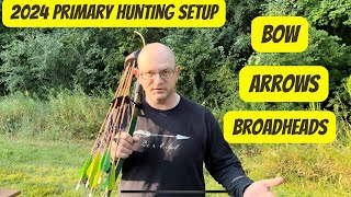 Primary Hunting Bow Setup 2024 [upl. by Arinayed]