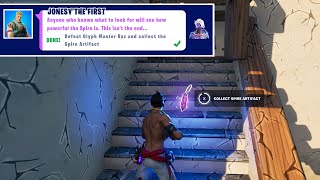 Defeat Glyph Master Raz and collect the Spire Artifact  How to Unlock Glyph Master Raz in Fortnite [upl. by Enillebyam]