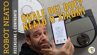 RECENSIONE Robot aspirapolvere Smart NEATO D7 vs XIAOMI [upl. by Ahsikar]