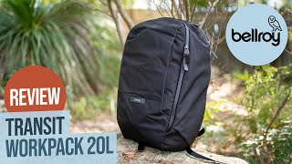 Bellroy Transit Workpack Review  20L Backpack [upl. by Latsyc]