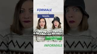 FORMALE vs INFORMALE in italiano 🇮🇹  Impara a Parlare la Lingua Italiana come un MADRELINGUA 🗣️ [upl. by Yllah]