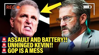 Kevin McCarthy ASSAULTS GOP Congressman in Capitol Building CHAOS Ensues [upl. by Mohamed]