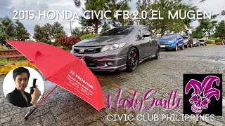 Honda Civic FB 20 MUGEN 2015  9th Gen  Car Raid with Jake Arguelles [upl. by Elleined]