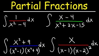 Integration By Partial Fractions [upl. by Nelleoj]