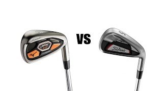 Titleist 714 AP1 Vs Mizuno JPX EZ Forged Irons Comparison and Review [upl. by Barri516]