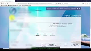 DAMANCOM La télédéclaration et le Télépaiement des cotisations CNSS [upl. by Osnohpla]