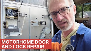 Motorhome Inner Door and Lock Repair [upl. by Rozelle954]