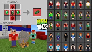 SUPER PACK ADDON BEN 10 PARA MINECRAFT [upl. by Essex940]