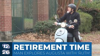 Retired man explores Augusta area in a unique way [upl. by Allicserp]