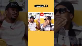 Gaz Mawete amp INNOSS’B  interview 😂🤣 innossb gazmawete congo [upl. by Devy]