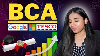 BCA Course Details in Hindi  BCA Course Fees Top Colleges CAREER OPTIONS Average Package [upl. by Llerol]