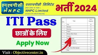 NHPC Limited Recruitment 2024 [upl. by Nitsej795]