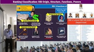 Banking Classification 1 RBI Structure Functions NPA Ordinance Enforcement Department [upl. by Prudie]