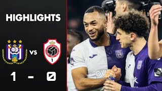 RSC Anderlecht vs Royal Antwerp FC 10 Highlights  Anderlecht  Antwerp  Jupiler Pro League 2024 [upl. by Sydel]