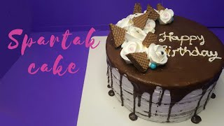 Спартак торт хийх арга  Spartak cake   Mia [upl. by Jdavie152]