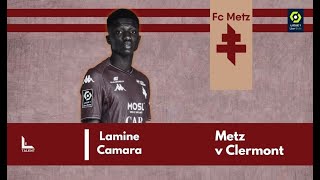 Lamine Camara vs Clermont  2023 [upl. by Ailyn]