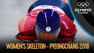 Womens Skeleton  Final Run  PyeongChang 2018 Replays [upl. by Comyns]