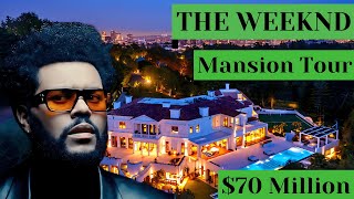 The Weeknds 70 Million Bel Air Mansion  A Modern Marvel [upl. by Broeker]