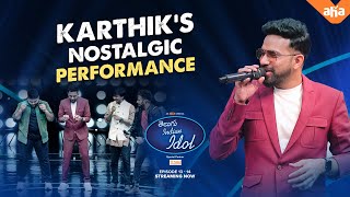 Karthiks nostalgic performance  Thaman  Nithya Menen  Telugu Indian Idol [upl. by Portland]