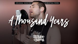 A Thousand Years  Christina Perri cover by Stephen Scaccia [upl. by Leicam]