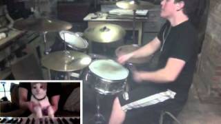 MARC  hall and oates  you make my dreams drum cover [upl. by Codel]