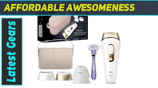 Braun IPL Silk·Expert Pro 5 The Best AtHome Hair Removal System [upl. by Hgielyk]