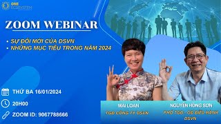 Sự đổi mới của DSVN những mục tiêu trong năm 2024  HỌP ZOOM 16012024 [upl. by Ylas778]