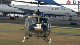 Delta Veterans day 2024 UH1UH60 CH47F E2C17F5F15T38F16C130J and more [upl. by German]