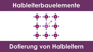 Dotierung von Halbleitern  Halbleiterbauelemente [upl. by Koressa]