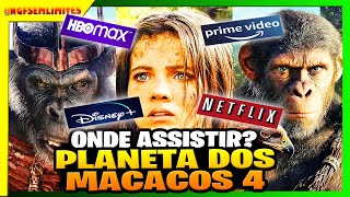 Onde ASSISTIR PLANETA dos MACACOS 4 O REINADO  QUANDO e ONDE VER PLANETA dos MACACOS 4 Dublado NGF [upl. by Iris706]