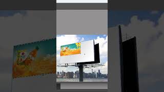 PRAN Mango Fruit Drink Billboard Mockup In Photoshop 2024 [upl. by Aneerak]